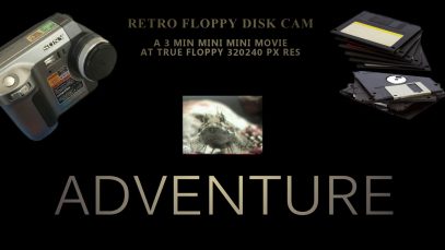thumvidpost – Retro floppy-disk camera 3min mini mini movie – seashore